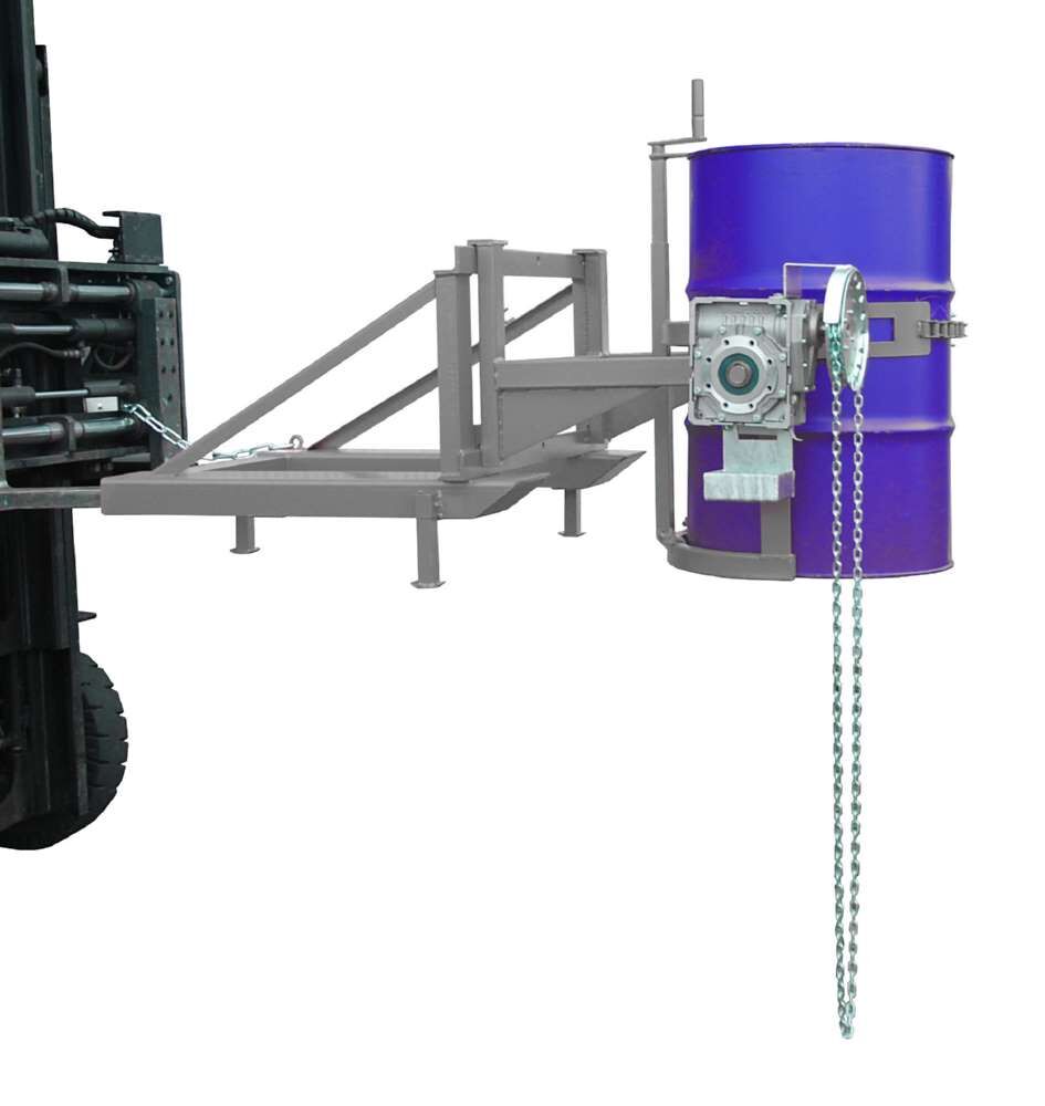 Bauer Fasskipper FD/L-K lackiert mausgrau Produktbild Bauer Fasskipper FD/L-K lackiert mausgrau bild 2