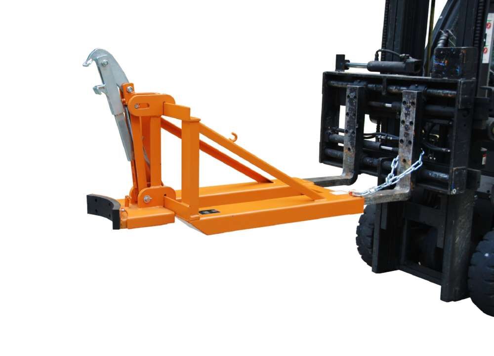 Bauer Fasslifter RS-I/D 91 lackiert gelborange RAL 2000 Produktbild Bauer Fasslifter RS-I/D 91 lackiert gelborange RAL 2000 bild 2