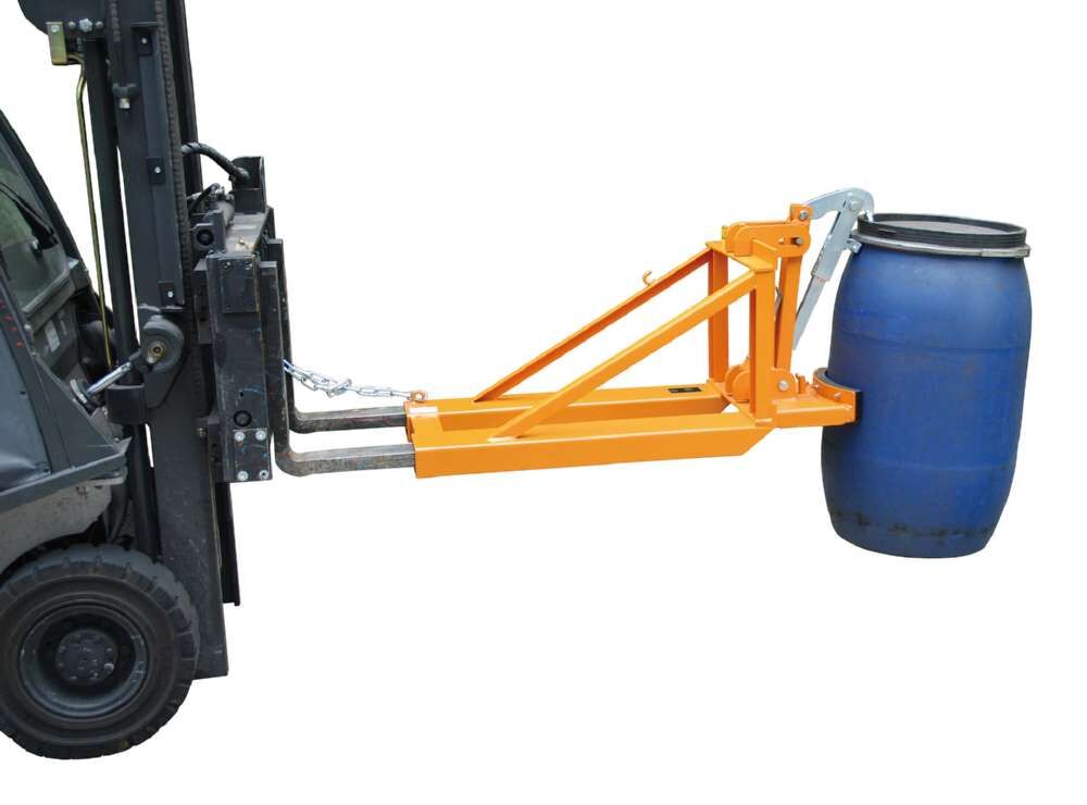 Bauer Fasslifter RS-I/D 91 lackiert gelborange RAL 2000 Produktbild Bauer Fasslifter RS-I/D 91 lackiert gelborange RAL 2000