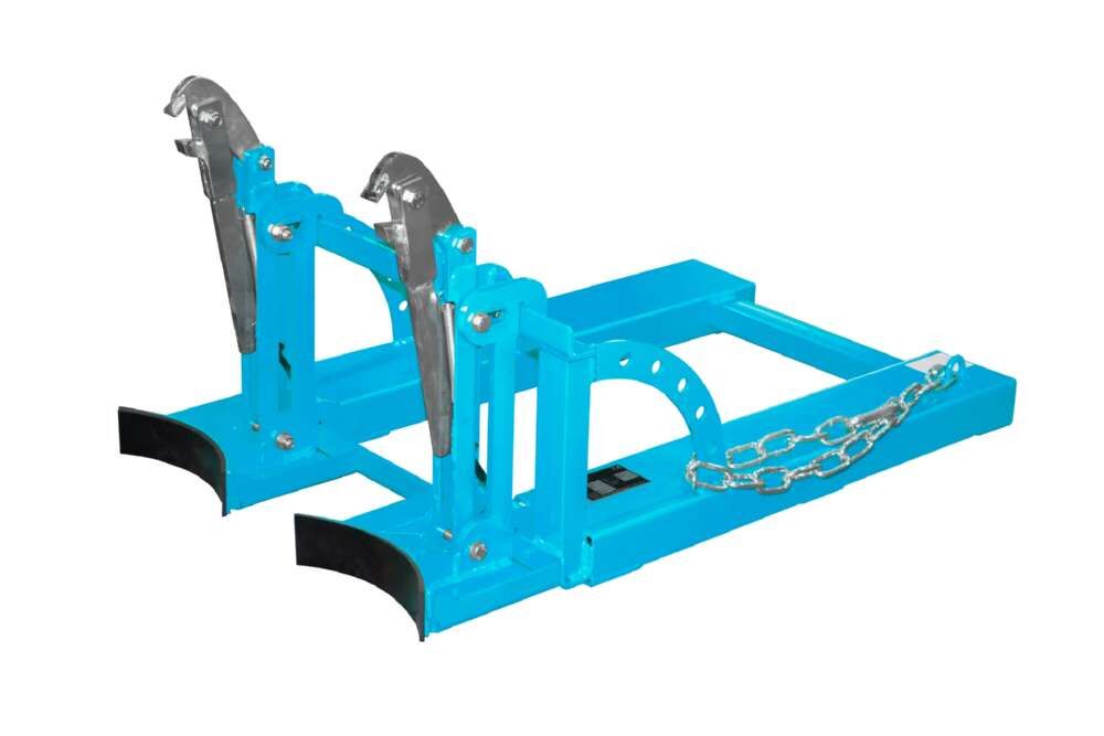 Bauer Fasslifter RS 60-II für 2 Fässer lackiert lichtblau Produktbild Bauer Fasslifter RS 60-II für 2 Fässer lackiert lichtblau