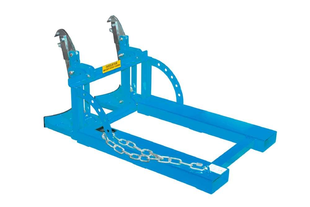 Bauer Fasslifter RS 60-II für 2 Fässer lackiert lichtblau Produktbild Bauer Fasslifter RS 60-II für 2 Fässer lackiert lichtblau bild 2