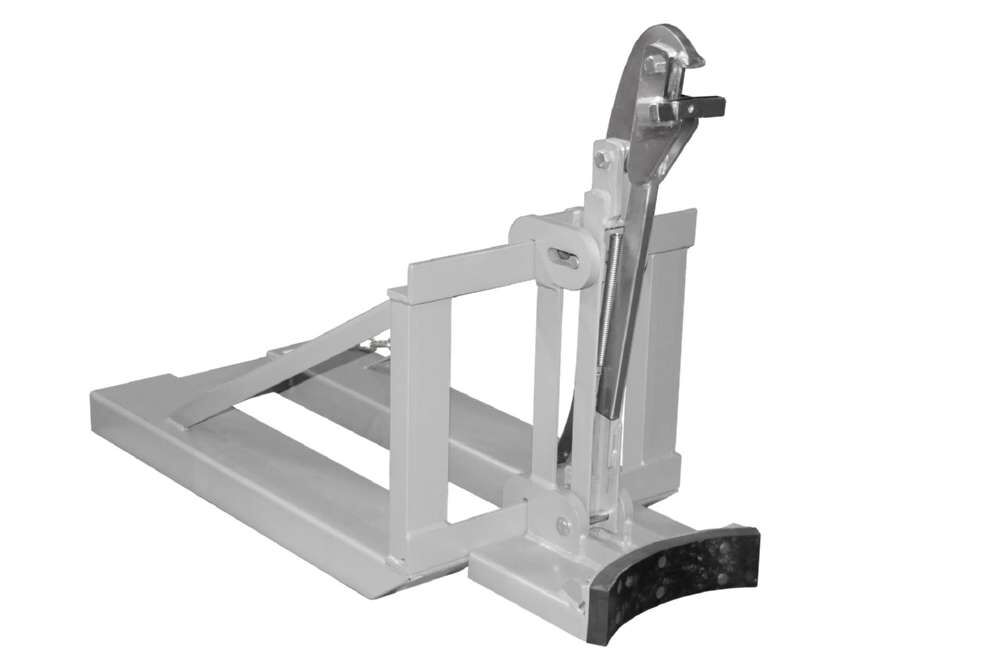 Bauer Fasslifter RS-I/91 lackiert mausgrau Produktbild Bauer Fasslifter RS-I/91 lackiert mausgrau bild 2