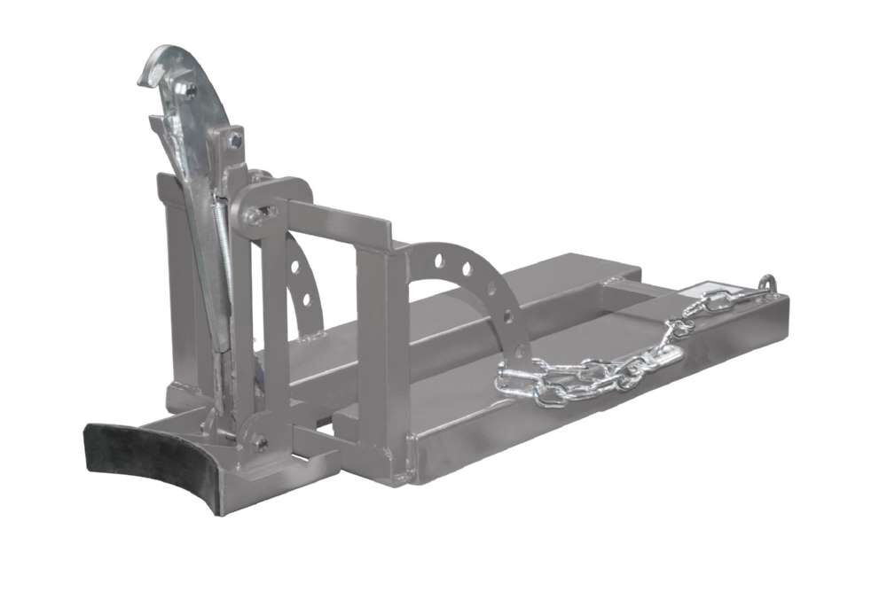 Bauer Fasslifter RS 60-I 60 Liter Stahlfässer lackiert mausgrau Produktbild Bauer Fasslifter RS 60-I 60 Liter Stahlfässer lackiert mausgrau bild 2