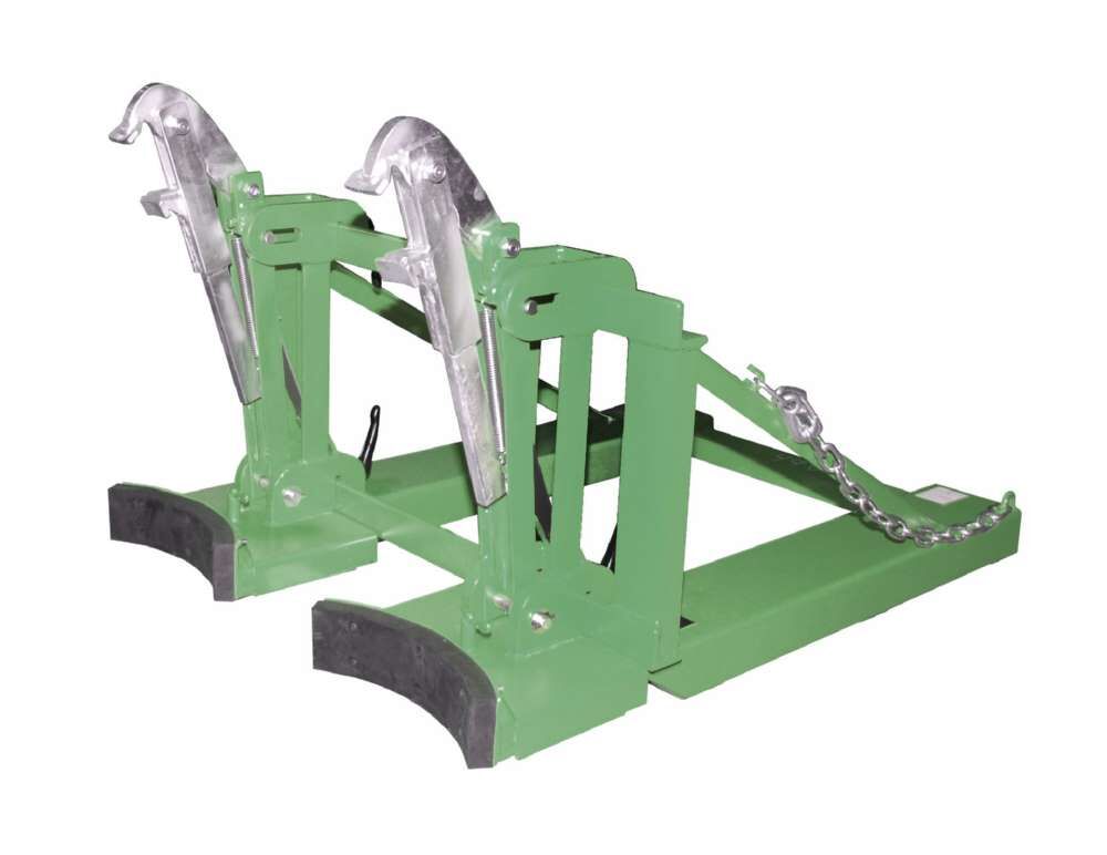 Bauer Fasslifter RS-II/D 91 für 2 Fässer lackiert resedagrün Produktbild Bauer Fasslifter RS-II/D 91 für 2 Fässer lackiert resedagrün