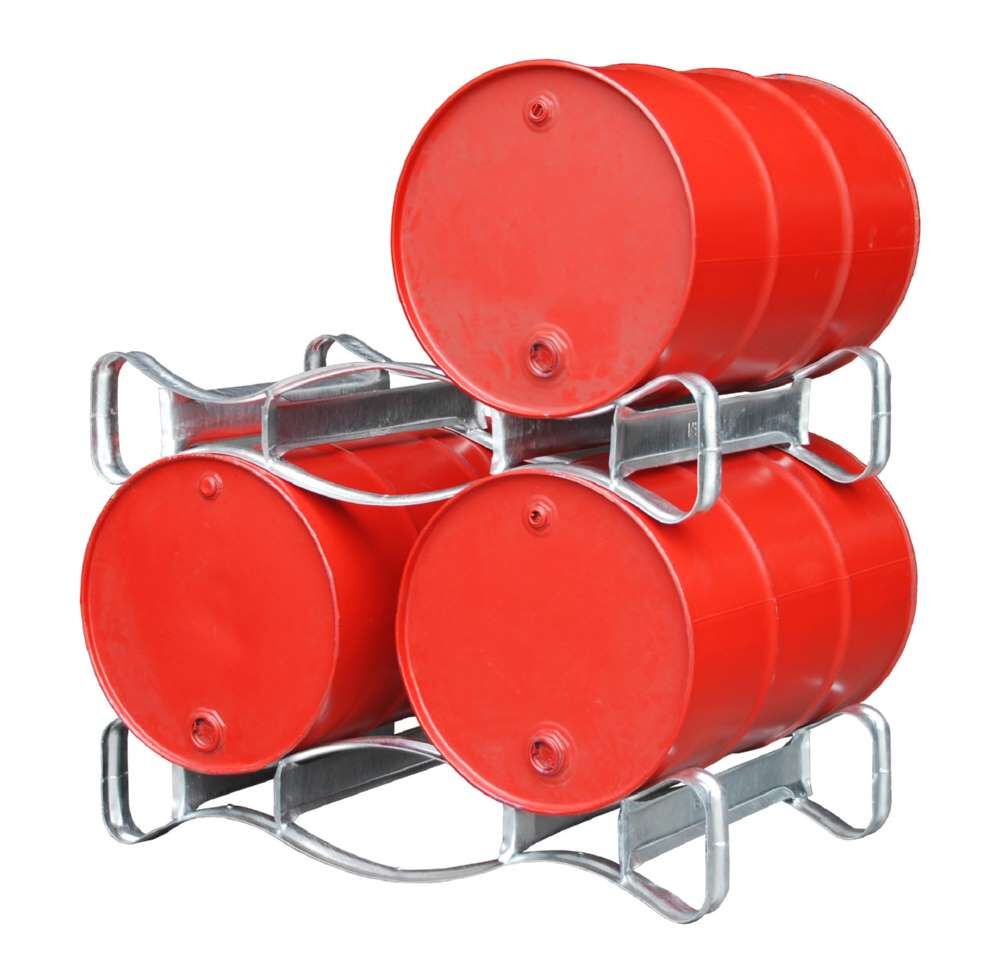 Bauer Fasspalette FP 2 1270 x 750 x 245 mm feuerverzinkt Produktbild Bauer Fasspalette FP 2 1270 x 750 x 245 mm feuerverzinkt