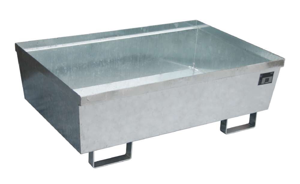 Bauer Fassregal FRA 1 Auffangwanne 1200 x 415 x 800 mm feuerverzinkt Produktbild Bauer Fassregal FRA 1 Auffangwanne 1200 x 415 x 800 mm feuerverzinkt