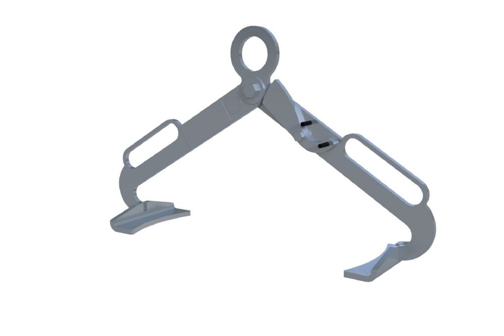 Bauer Fasszange LGZ 60 Spannmaß 450 mm verzinkt Produktbild Bauer Fasszange LGZ 60 Spannmaß 450 mm verzinkt