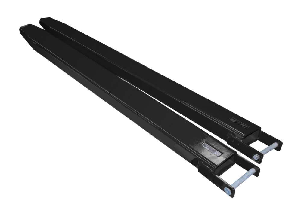 Bauer Gabelverlängerung GG 120/50 Länge 1800 mm lackiert schwarzgrau RAL 7021 Produktbild Bauer Gabelverlängerung GG 120/50 Länge 1800 mm lackiert schwarzgrau RAL 7021