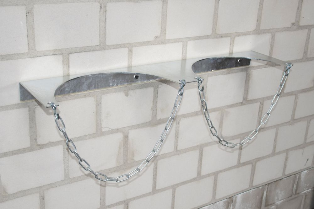 Bauer Gasflaschen Wandhalterung GWH 320 II feuerverzinkt Produktbild Bauer Gasflaschen Wandhalterung GWH 320 II feuerverzinkt