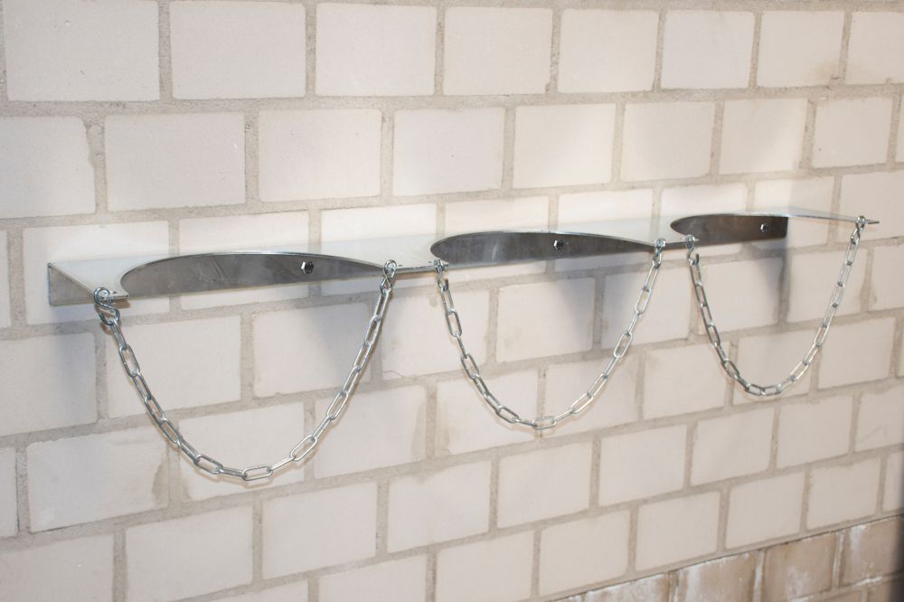 Bauer Gasflaschen Wandhalterung GWH 320 III feuerverzinkt Produktbild Bauer Gasflaschen Wandhalterung GWH 320 III feuerverzinkt