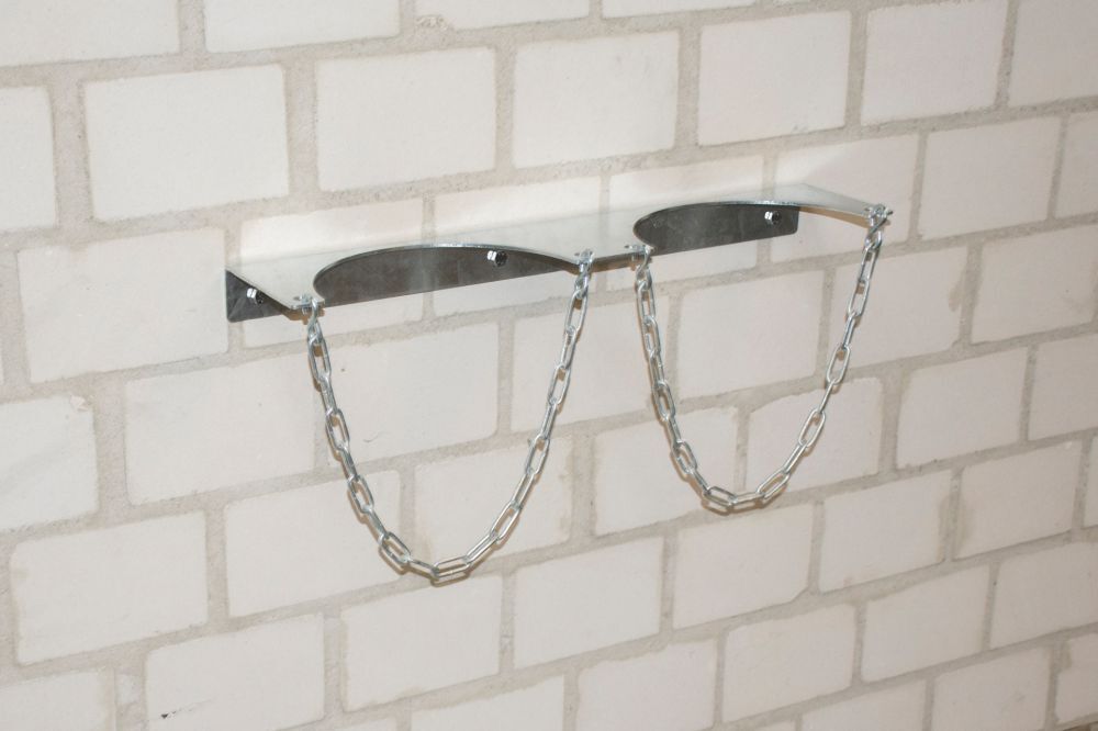 Bauer Gasflaschen Wandhalterung GWH 230 II feuerverzinkt Produktbild Bauer Gasflaschen Wandhalterung GWH 230 II feuerverzinkt