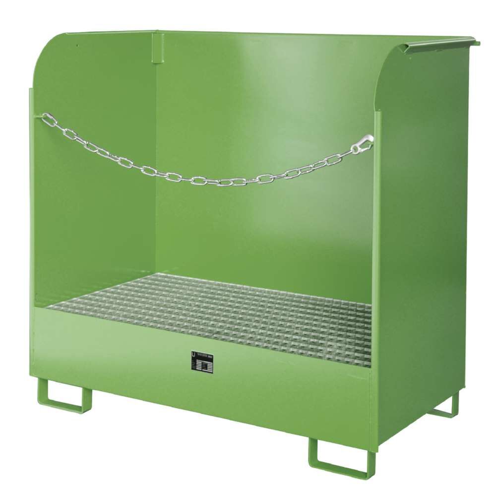 Bauer Gefahrstoff Depot GD A 1420 x 1370 x 795 mm lackiert resedagrün Produktbild Bauer Gefahrstoff Depot GD A 1420 x 1370 x 795 mm lackiert resedagrün