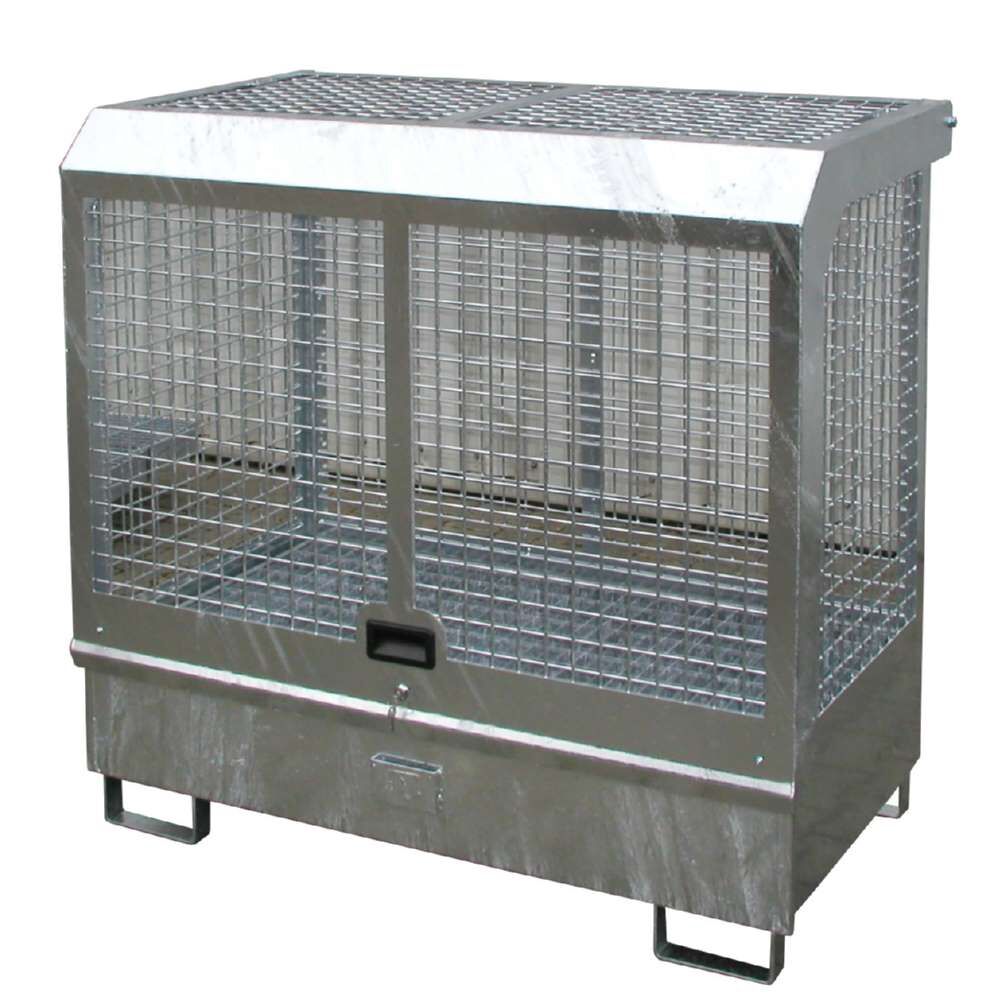 Bauer Gefahrstoff Depot GD C 1430 x 1390 x 820 mm feuerverzinkt Produktbild Bauer Gefahrstoff Depot GD C 1430 x 1390 x 820 mm feuerverzinkt