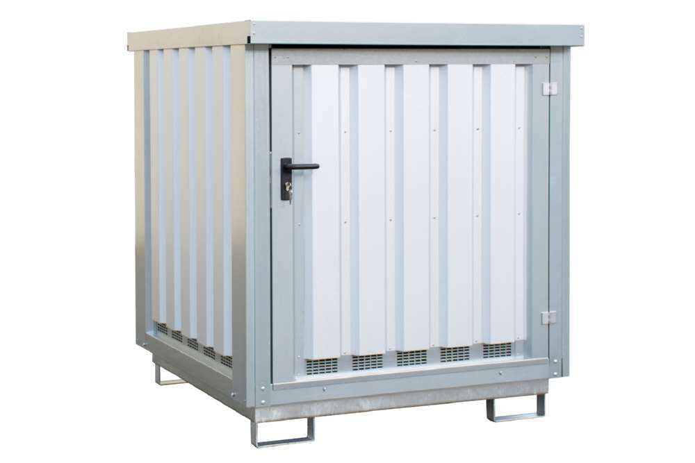 Bauer Gefahrstoff Depot GD E 4 verzinkt 1535 x 1710 x 1590 mm Produktbild Bauer Gefahrstoff Depot GD E 4 verzinkt 1535 x 1710 x 1590 mm