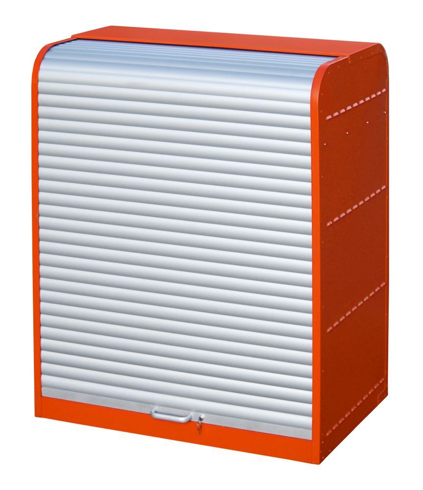 Bauer Gefahrstoff Rollladenschrank RSG 2 lackiert Feuerrot Produktbild Bauer Gefahrstoff Rollladenschrank RSG 2 lackiert Feuerrot