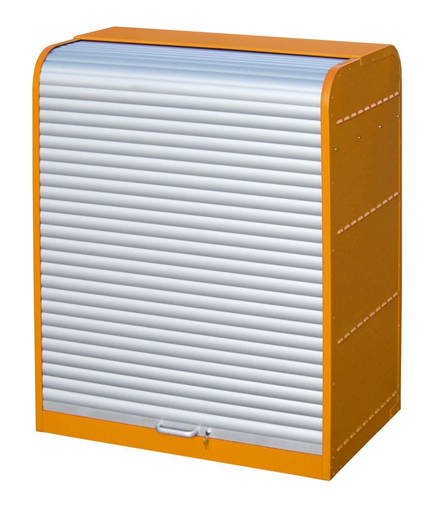 Bauer Gefahrstoff Rollladenschrank RSG 4 lackiert Gelborange Produktbild Bauer Gefahrstoff Rollladenschrank RSG 4 lackiert Gelborange