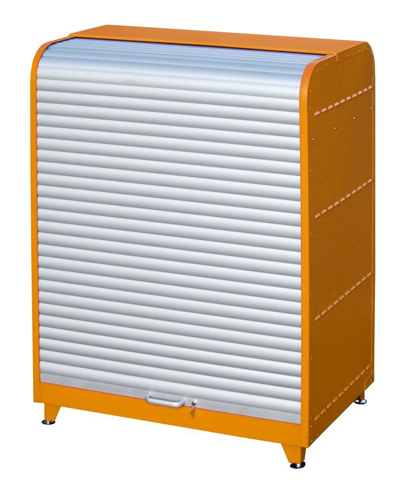 Bauer Gefahrstoff Rollladenschrank RSG 4 lackiert Gelborange Produktbild Bauer Gefahrstoff Rollladenschrank RSG 4 lackiert Gelborange bild 4