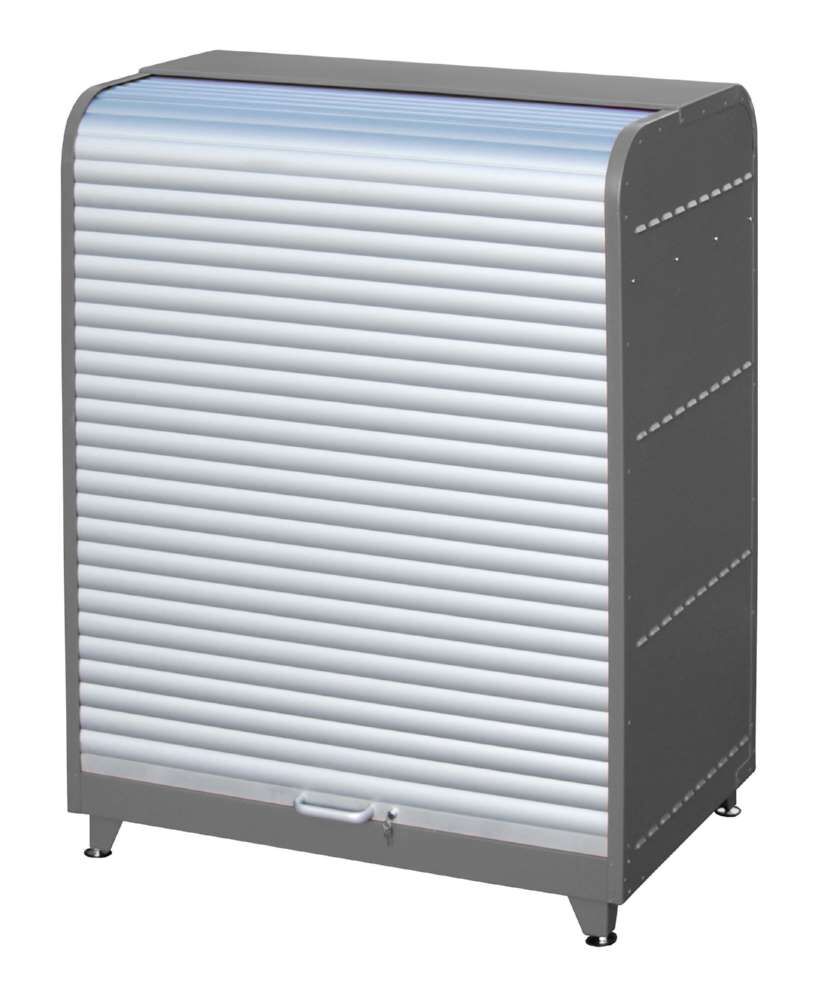 Bauer Gefahrstoff Rollladenschrank RSG 4 lackiert 1300 x 1610 x 870 mm mausgrau Produktbild Bauer Gefahrstoff Rollladenschrank RSG 4 lackiert 1300 x 1610 x 870 mm mausgrau bild 4