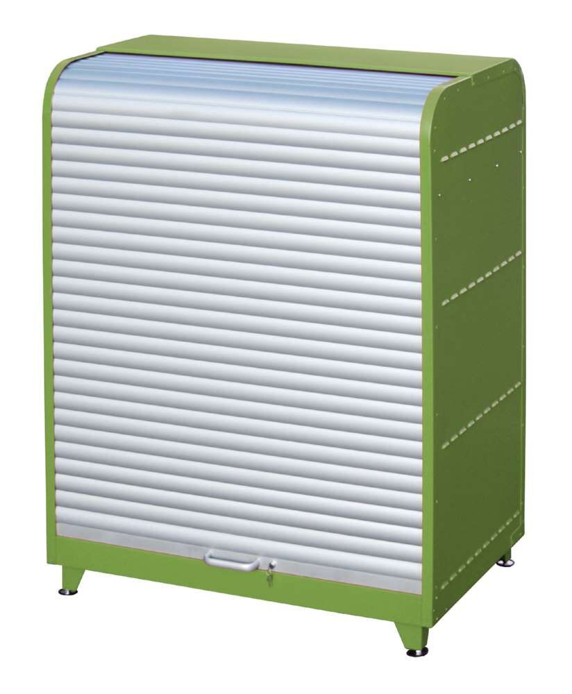 Bauer Gefahrstoff Rollladenschrank RSG 1 lackiert 1300 x 1610 x 870 mm resedagrün Produktbild Bauer Gefahrstoff Rollladenschrank RSG 1 lackiert 1300 x 1610 x 870 mm resedagrün bild 4