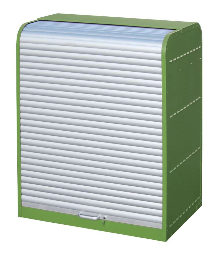 Bauer Gefahrstoff Rollladenschrank RSG 3 lackiert 1300 x 1610 x 870 mm resedagrün Produktbild Bauer Gefahrstoff Rollladenschrank RSG 3 lackiert 1300 x 1610 x 870 mm resedagrün