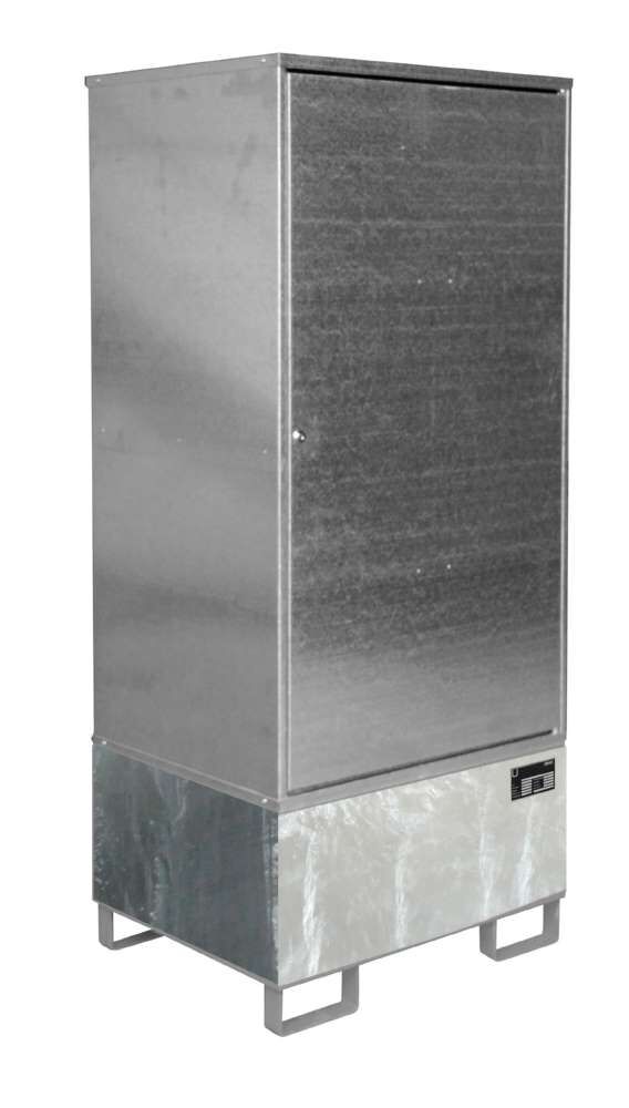 Bauer Gefahrstoff Schrank GS 1 feuerverzinkt 840 x 1930 x 690 mm Produktbild Bauer Gefahrstoff Schrank GS 1 feuerverzinkt 840 x 1930 x 690 mm