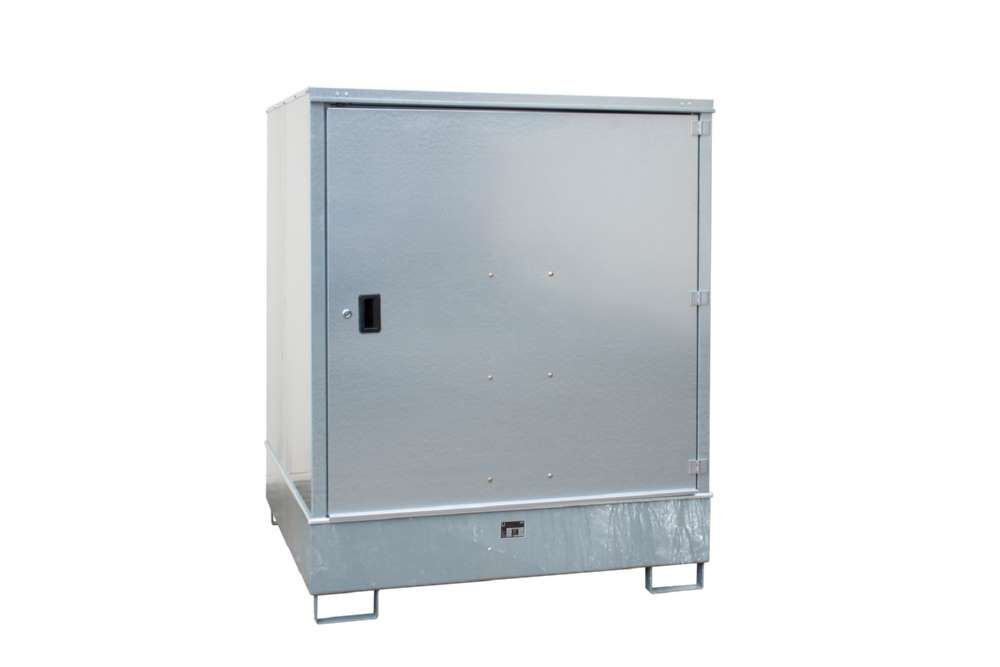 Bauer Gefahrstoff Schrank GS 3 feuerverzinkt 1475 x 1805 x 1460 mm Produktbild Bauer Gefahrstoff Schrank GS 3 feuerverzinkt 1475 x 1805 x 1460 mm