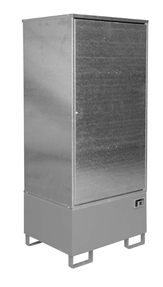 Bauer Gefahrstoff Schrank GS 1 lackiert 840 x 1930 x 690 mm mausgrau Produktbild Bauer Gefahrstoff Schrank GS 1 lackiert 840 x 1930 x 690 mm mausgrau