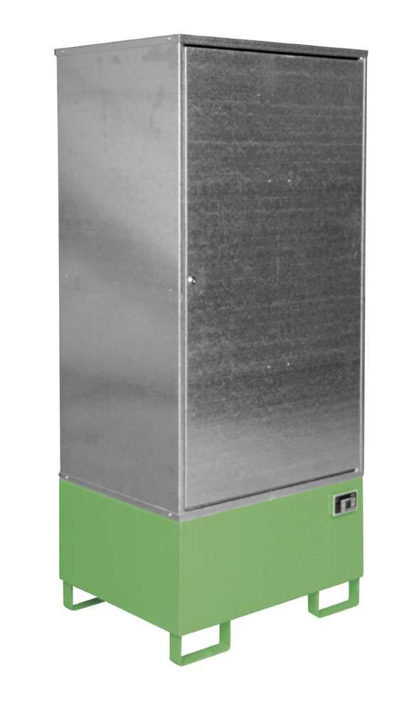 Bauer Gefahrstoff Schrank GS 1 lackiert 840 x 1930 x 690 mm resedagrün Produktbild Bauer Gefahrstoff Schrank GS 1 lackiert 840 x 1930 x 690 mm resedagrün