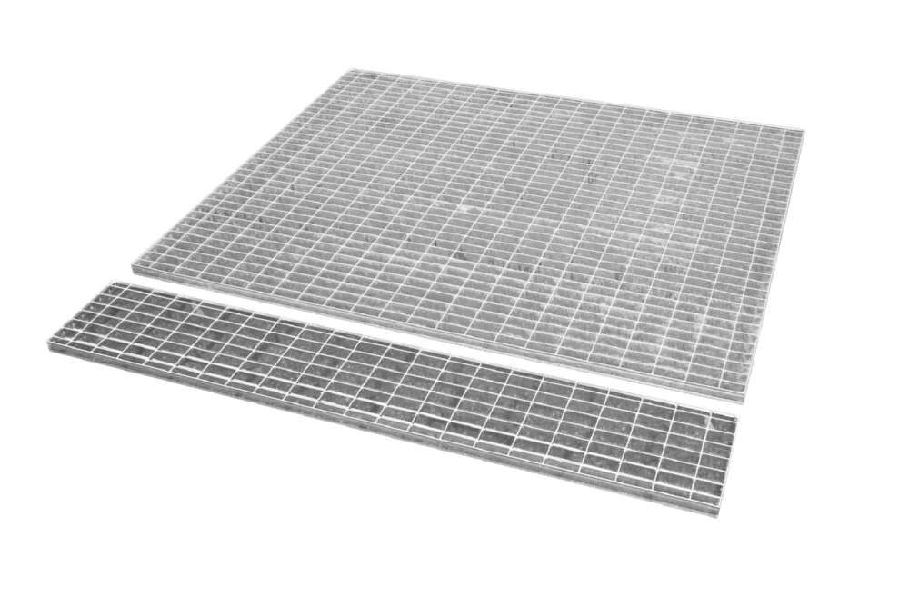 Bauer Gitterrost 1440 x 30 x 1435 mm Edelstahl 1.4571 Produktbild Bauer Gitterrost 1440 x 30 x 1435 mm Edelstahl 1.4571