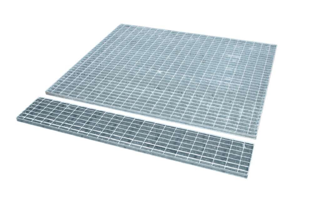 Bauer Gitterrost B1440mm H30mm T1435mm feuerverzinkt Produktbild Bauer Gitterrost B1440mm H30mm T1435mm feuerverzinkt