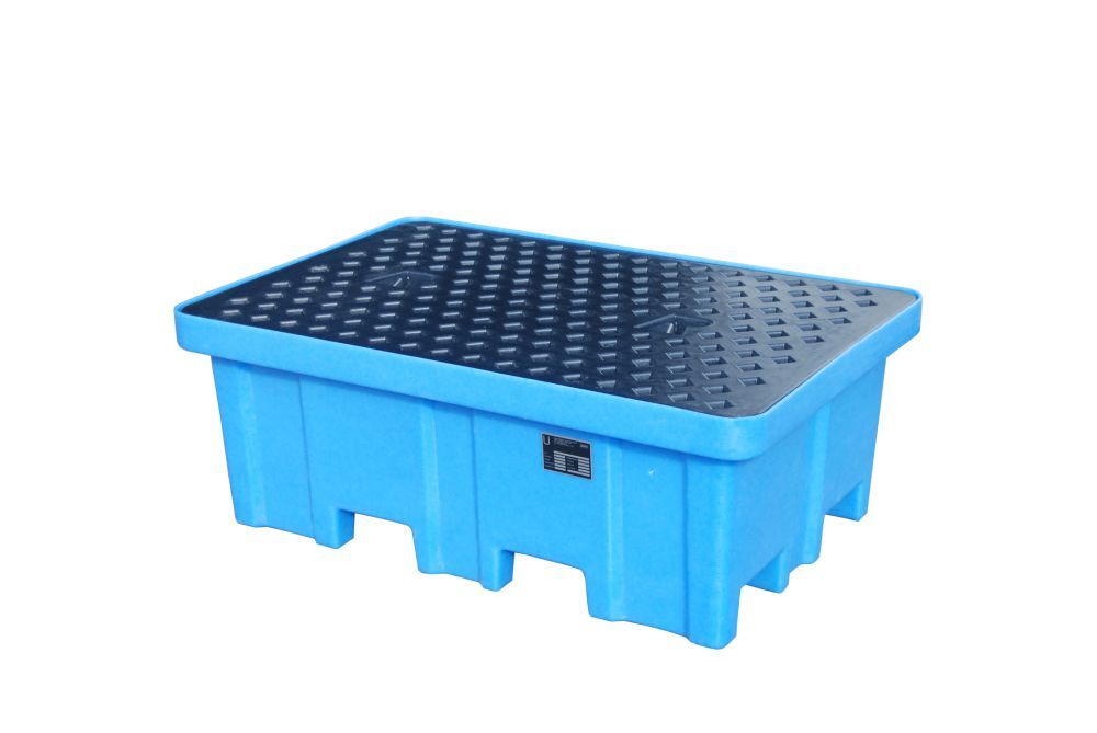 Bauer GREEN LINE PE Auffangwanne WPA PE 2 2 aus robustem Polyethylen Blau Produktbild Bauer GREEN LINE PE Auffangwanne WPA PE 2 2 aus robustem Polyethylen Blau