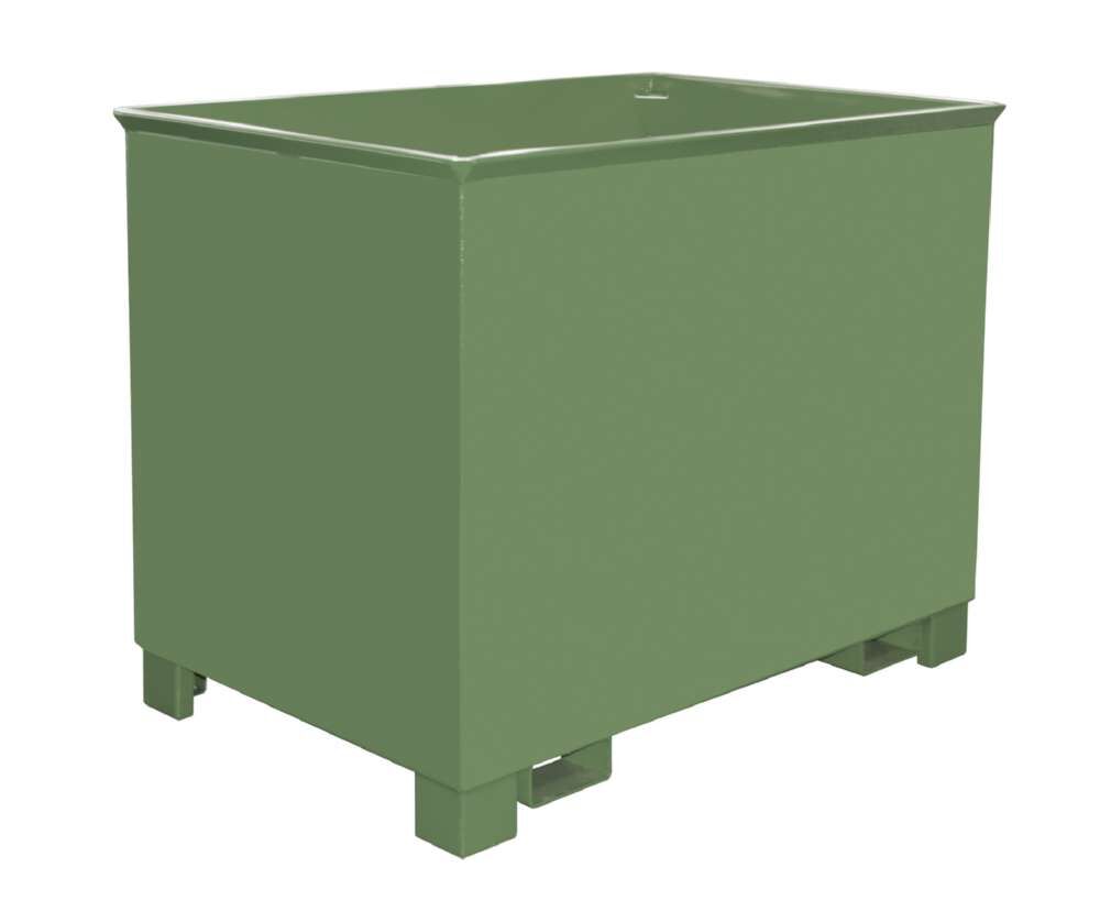 Bauer Kasten C 80 lackiert resedagrün 1240 x 840 x 975 mm Produktbild Bauer Kasten C 80 lackiert resedagrün 1240 x 840 x 975 mm