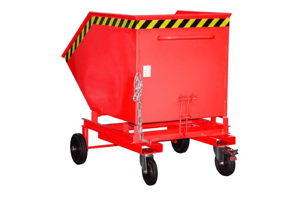 Bauer Kastenwagen KW-ET 600 lackiert feuerrot 1070 x 1395 x 1220 mm Produktbild Bauer Kastenwagen KW-ET 600 lackiert feuerrot 1070 x 1395 x 1220 mm