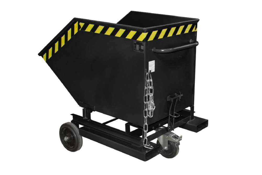 Bauer Kastenwagen KW-ET 400 lackiert schwarzgrau 900 x 1320 x 1090 mm Produktbild Bauer Kastenwagen KW-ET 400 lackiert schwarzgrau 900 x 1320 x 1090 mm