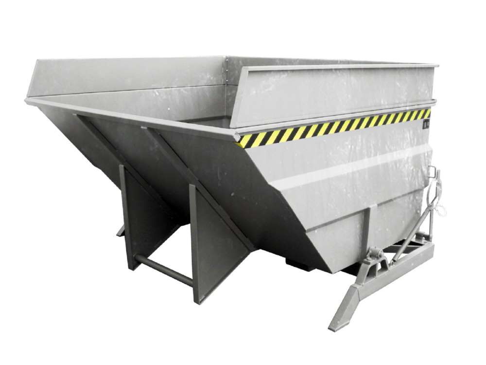 Bauer Kippbehälter BKC 400 feuerverzinkt Produktbild Bauer Kippbehälter BKC 400 feuerverzinkt