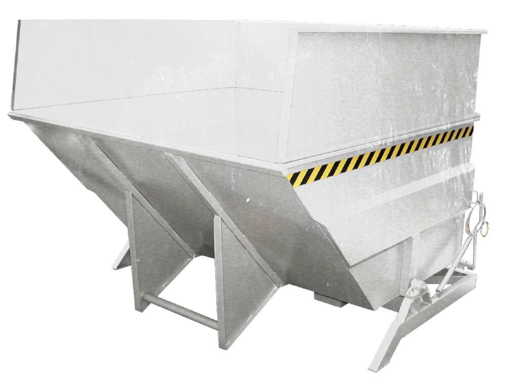 Bauer Kippbehälter BKC 500 feuerverzinkt Produktbild Bauer Kippbehälter BKC 500 feuerverzinkt