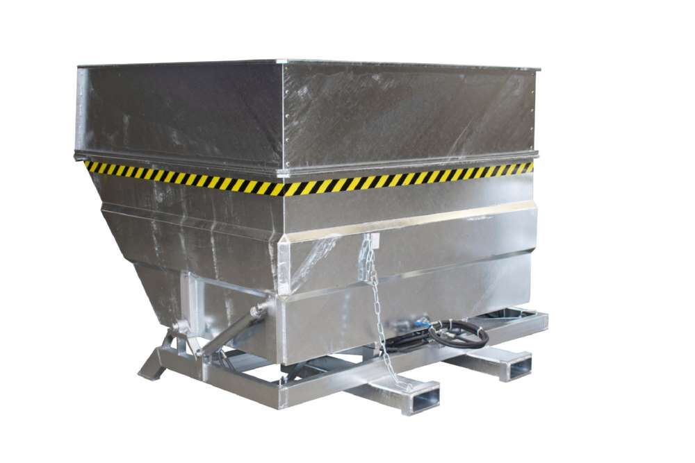 Bauer Kippbehälter BKC-H 500 feuerverzinkt Produktbild Bauer Kippbehälter BKC-H 500 feuerverzinkt