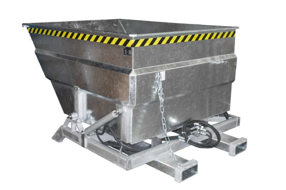 Bauer Kippbehälter BKC-H 200 feuerverzinkt Produktbild Bauer Kippbehälter BKC-H 200 feuerverzinkt