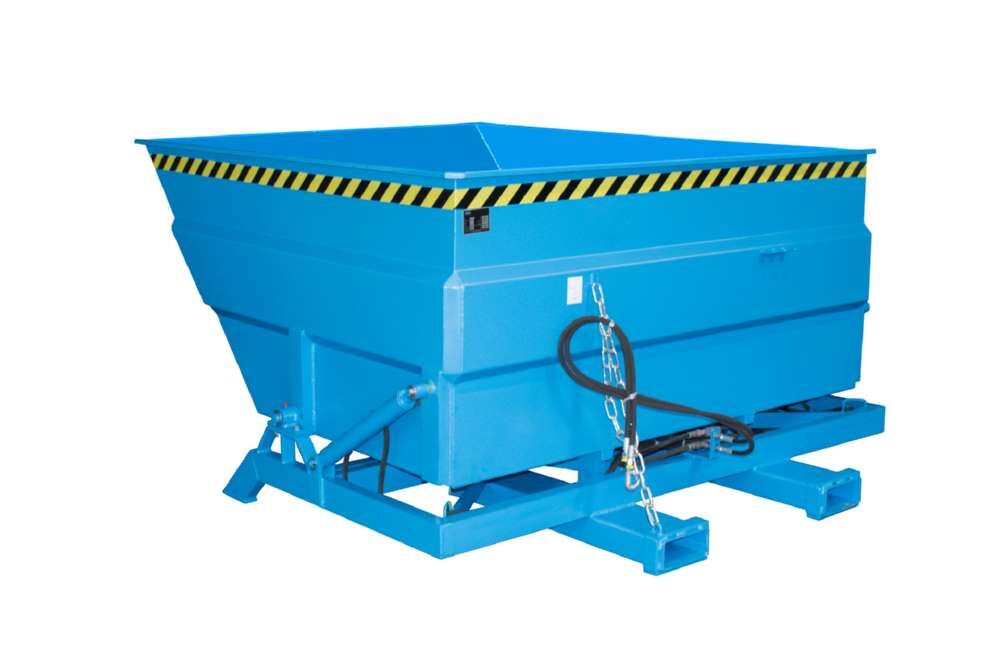 Bauer Kippbehälter BKC-H 300 lackiert in der Farbe Lichtblau Produktbild Bauer Kippbehälter BKC-H 300 lackiert in der Farbe Lichtblau