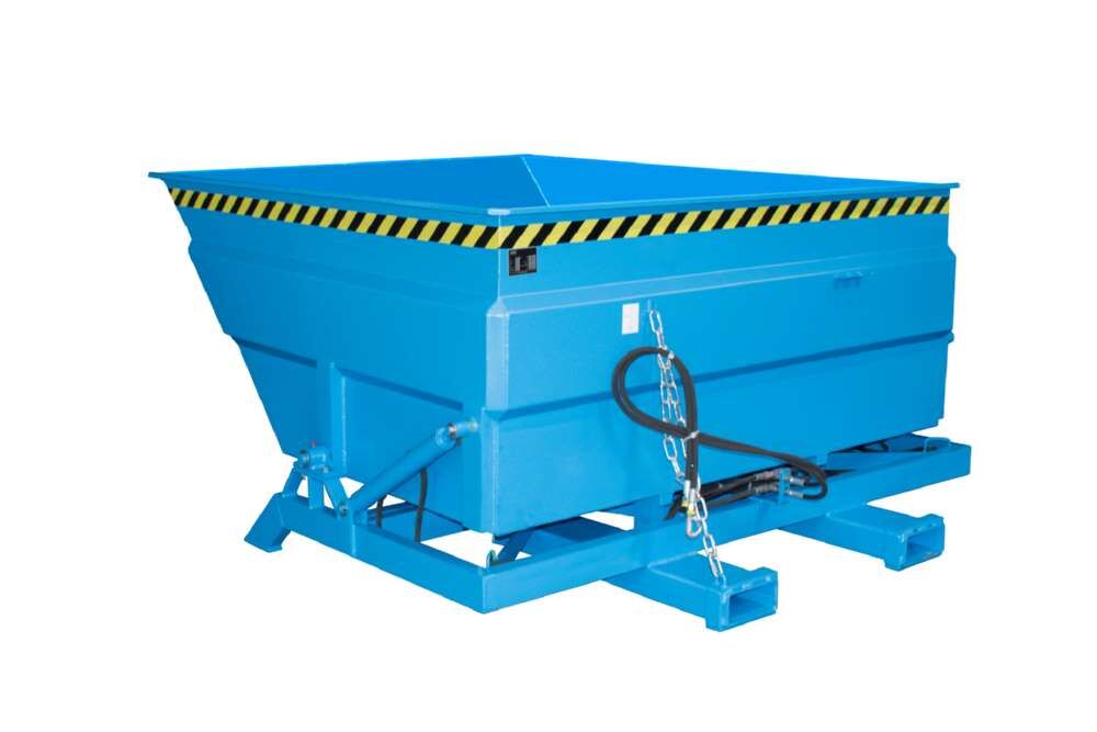 Bauer Kippbehälter BKC-H 200 lackiert in der Farbe Lichtblau Produktbild Bauer Kippbehälter BKC-H 200 lackiert in der Farbe Lichtblau