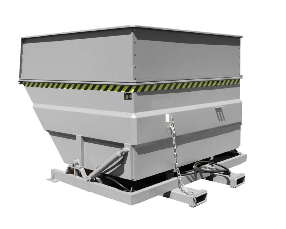 Bauer Kippbehälter BKC-H 500 lackiert in der Farbe Mausgrau Produktbild Bauer Kippbehälter BKC-H 500 lackiert in der Farbe Mausgrau