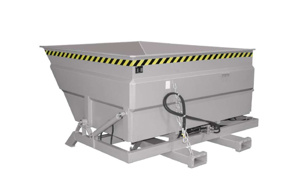 Bauer Kippbehälter BKC-H 200 lackiert in der Farbe Mausgrau Produktbild Bauer Kippbehälter BKC-H 200 lackiert in der Farbe Mausgrau