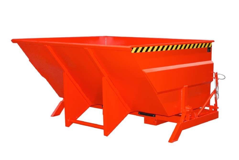 Bauer Kippbehälter BKC 300 lackiert in der Farbe Feuerrot Produktbild Bauer Kippbehälter BKC 300 lackiert in der Farbe Feuerrot