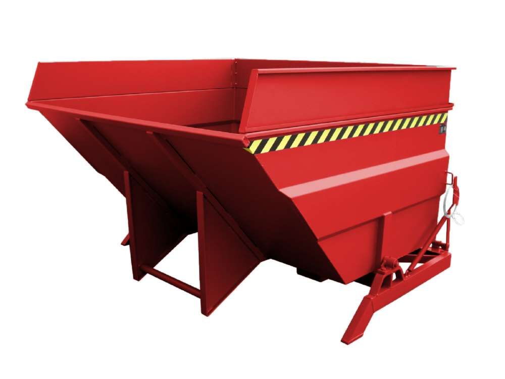 Bauer Kippbehälter BKC 400 lackiert in der Farbe Feuerrot Produktbild Bauer Kippbehälter BKC 400 lackiert in der Farbe Feuerrot