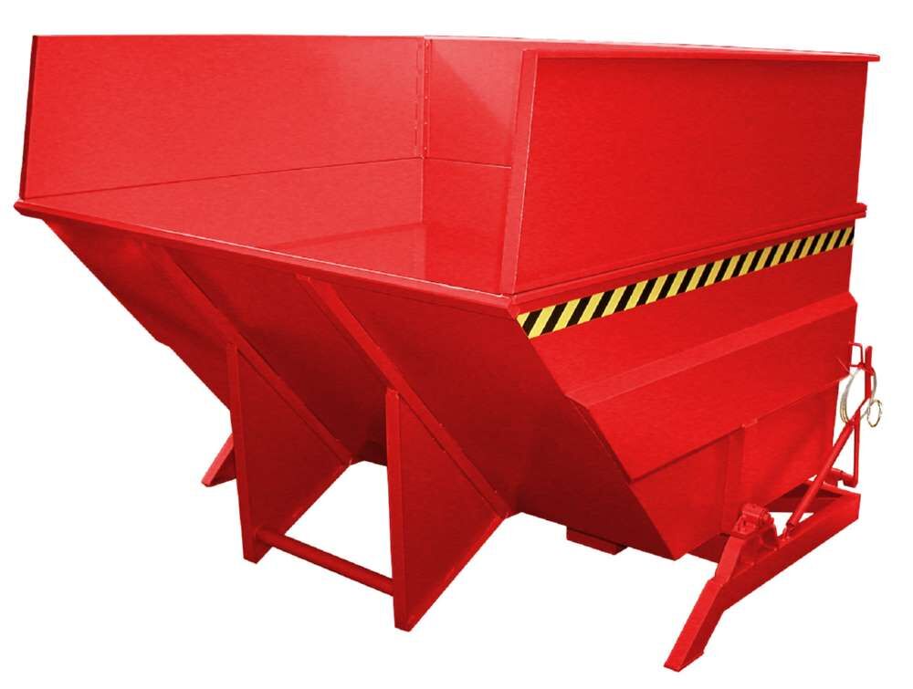 Bauer Kippbehälter BKC 500 lackiert in der Farbe Feuerrot Produktbild Bauer Kippbehälter BKC 500 lackiert in der Farbe Feuerrot