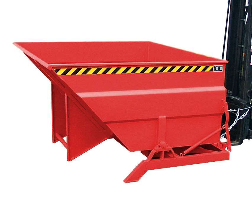 Bauer Kippbehälter BKC 200 lackiert in der Farbe Feuerrot Produktbild Bauer Kippbehälter BKC 200 lackiert in der Farbe Feuerrot