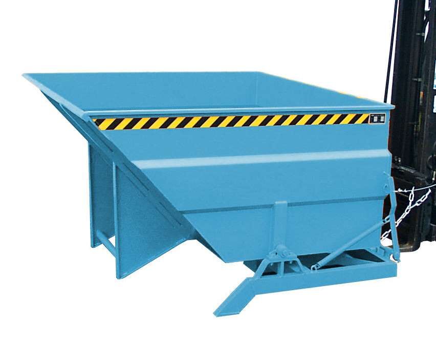 Bauer Kippbehälter BKC 200 lackiert in der Farbe Lichtblau Produktbild Bauer Kippbehälter BKC 200 lackiert in der Farbe Lichtblau