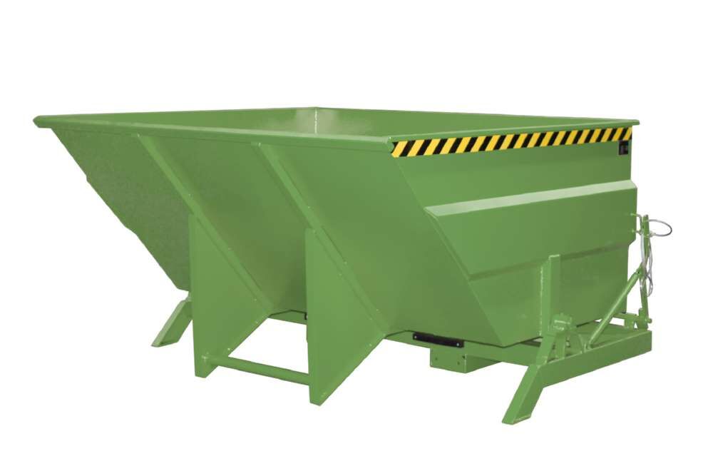 Bauer Kippbehälter BKC 300 lackiert in der Farbe Resedagrün Produktbild Bauer Kippbehälter BKC 300 lackiert in der Farbe Resedagrün