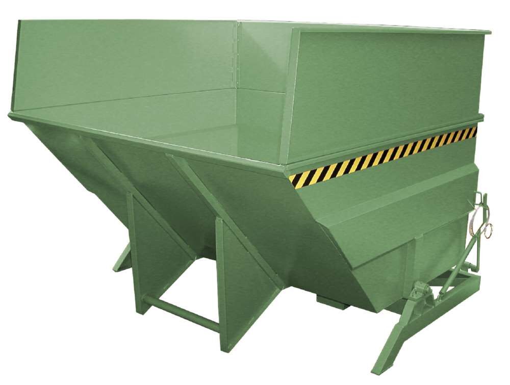 Bauer Kippbehälter BKC 500 lackiert in der Farbe Resedagrün Produktbild Bauer Kippbehälter BKC 500 lackiert in der Farbe Resedagrün