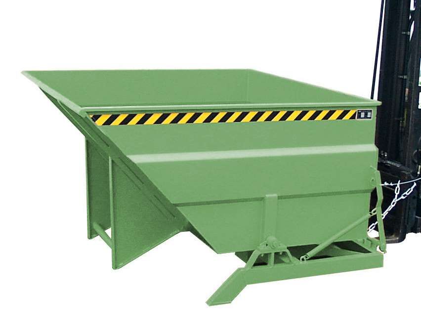 Bauer Kippbehälter BKC 200 lackiert in der Farbe Resedagrün Produktbild Bauer Kippbehälter BKC 200 lackiert in der Farbe Resedagrün